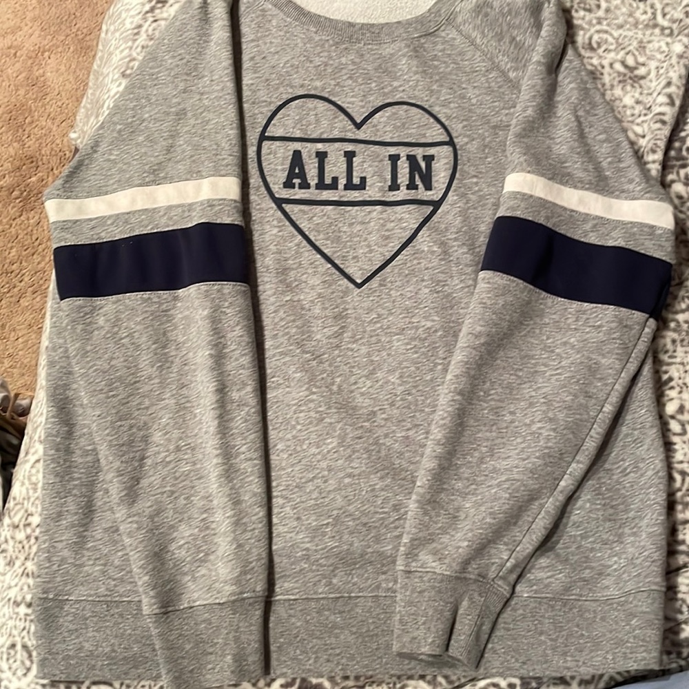 Old navy grey long sleeved shirt size large